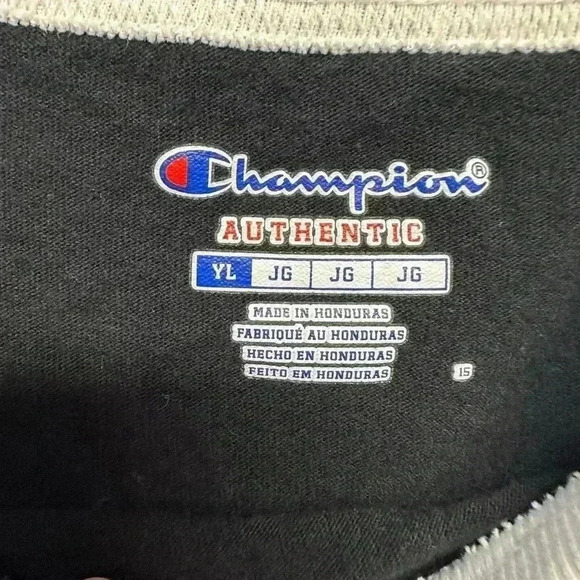 Champion Black Long Sleeve Tee - Picture 6 of 6
